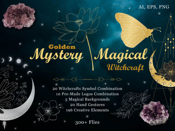 Download Golden Mystery Magical Witchcraft - Witchcraft Collection
