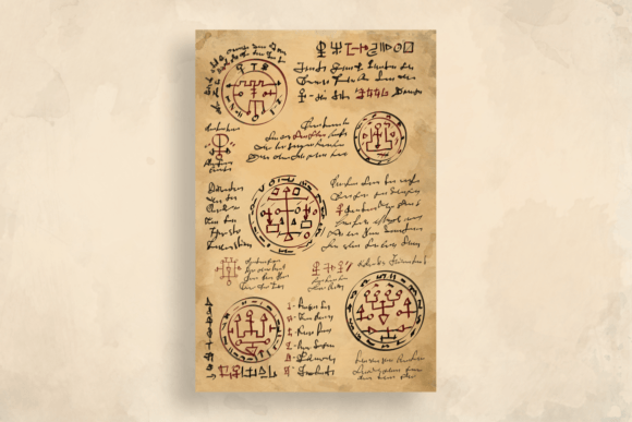 Download Witchcraft Old Book with Magic Spell - Witchcraft Collection