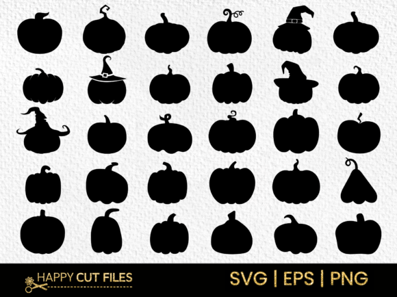 Download Halloween Monster Pumpkins Svg Bundle - Monster Collection